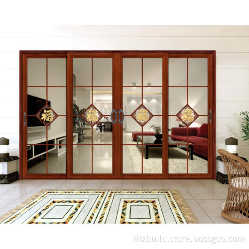 Sliding Door Aluminium Interior Glass Door